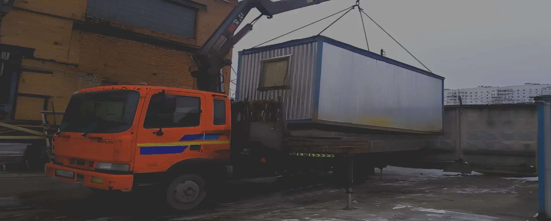 Получить уникальное предложение по перевозке негабаритного вагончика грузовым транспортом по России из Нижних Вязовых с гарантией безопасности